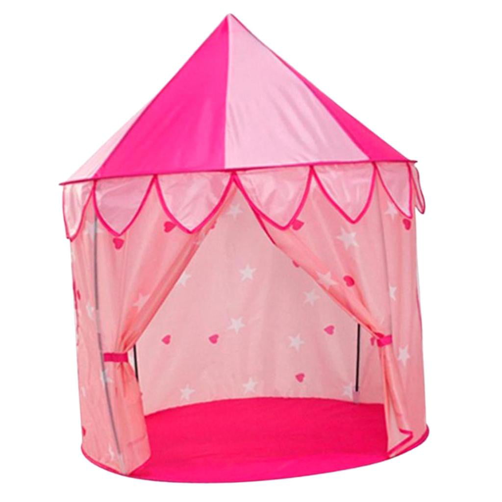 39"L x 53"H Kids Foldable Play Tent Circus Themed Tent w/ Storage Bag 