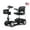 Black, variant on 4 Wheel Folding Compact Mobility Scooter for Seniors Adults 300lbs, 300W Electric Powered Wheelchair Device with Cup&Phone Holder, Basket, Metro Mobility Scooter Battery Powered Travel Outdoor(Black)