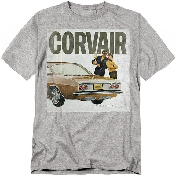 Chevy T-Shirt Chevrolet Corvair Ad Unisex Graphic Tee for Men & Women