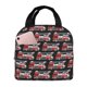 thumbnail image 1 of Fotbe Fire and Rescue Truck Bolsa Térmica con Estampado y Forro de Aluminio Grueso Bolsa de Almuerzo con Bolsillo Frontal para Hombres y Mujeres, Ideal para Trabajo, Escuela, 1 of 8