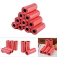 thumbnail image 5 of 10 rollos/150 bolsas de plástico para excrementos de perros y mascotas, 33 x 22 cm, bolsa de limpieza de basura duradera, color rojo, 5 of 5