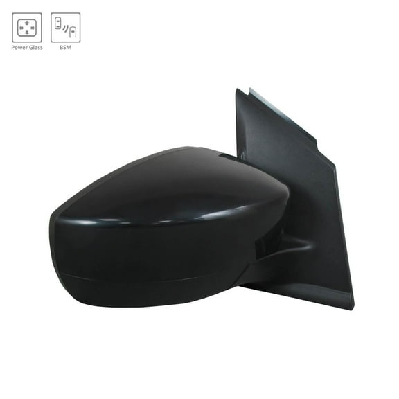 New Aftermarket  Premium Passenger Side Door Mirror Power Non Heated Not Painted GJ5Z17682CA fits 2017-2019 Ford Escape