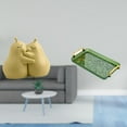 thumbnail image 2 of Soporte de libros de cerámica con forma de pera y plato de postre, bandeja para mesa de centro con asa para estantería, adorno, almacenamiento de joya, 2 of 8