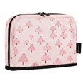 thumbnail image 2 of Stand Pencil Pouch High Capacity Pencil Case Organizer Pouch Durable Pencil Box for Office, Pinkxmastree Printed, 2 of 8