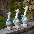 thumbnail image 3 of Estatuas de jardín Pato, decoraciones de interior y exterior Lindas figuras decorativas de patos Conjunto 3, 3 of 9