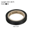thumbnail image 2 of Uxcell 26Ft Tennis Racket Badminton Racquet Grip Finishing Tapes, Grey/Black 8 Pack, 2 of 6