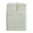 thumbnail image 2 of Eden Paisley Gauze 3-Piece Reversible Quilt Set, Full/Queen, Green, 2 of 6