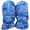 Blue, variant on Magg Kids Toddlers Fleece Lined Winter Snow Glove Waterproof Mittens (Light Pink)
