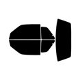 thumbnail image 2 of Rvinyl Window Tint Kit Compatible with Dodge Shadow 1990-1994 (2 Door) - Complete Precut Kit - 5%, 2 of 8