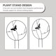 thumbnail image 4 of WEUVEB Soporte Metálico Para Plantas Con Redondo Para Macetas Fácil De Montar Y Resistente, 4 of 8
