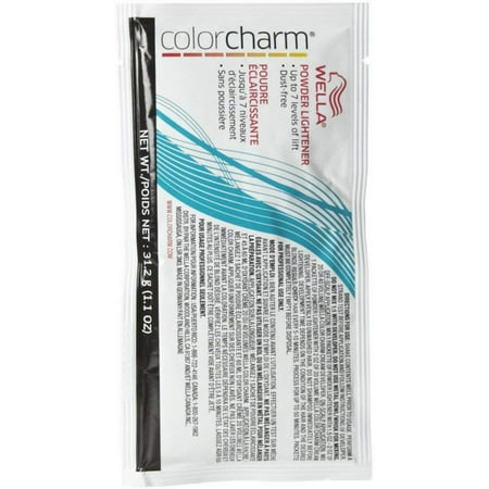 3 Pack - Wella COLOR CHARM, HAIR COLOR Powder Lightener Packet 1