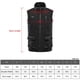 thumbnail image 2 of 11 Zone Heated Vest for Men Women Outdoor Winter Warm Electric Heating Vest Jacket Clothing, 2 of 5