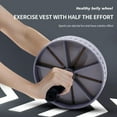 thumbnail image 3 of AB Abdominal Roller Wheel FitnessWaist Core Workout NEWUS Home Wheel, 3 of 7