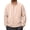 Pink, variant on Men's Raglan Long Sleeve Shirts Stitch Front Crew Neck Baseball T Shirts Fashion Color Block Athletic Pullover Tops Slim fit Muscle Tees