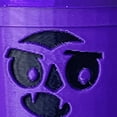 thumbnail image 2 of Cubos Halloween Con Adornos Paja Calabaza para () Morado, 2 of 4