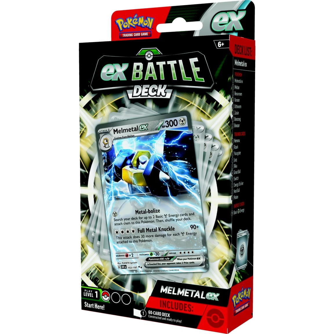 POKEMON MELMETAL HOUNDOOM EX BATTLE DECK