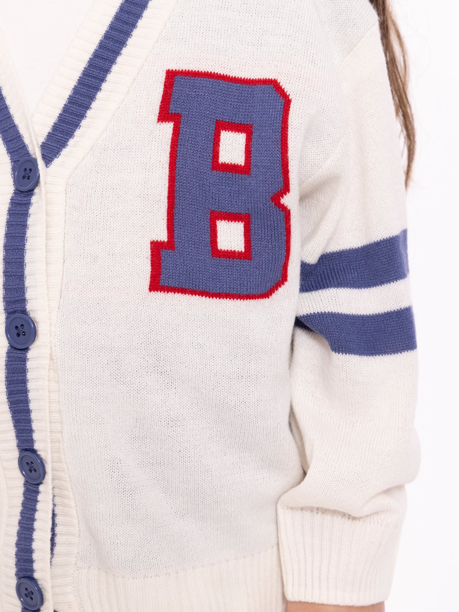 Bluey Toddler Girls Button Down Cardigan with Long Sleeves, Sizes 12M-5T