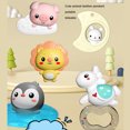 thumbnail image 4 of 360 Rotation Hanging Animals Night Lights Music Box with Remote Control Baby Plastic Mobile Ideal Gift for Bedside, 4 of 7