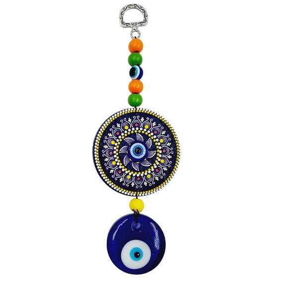 Swadeshi Desire Evil Eye Hanging for Home Entrance Door Decoration, Mandala Nazar Battu for Home