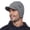 Gray, variant on Winter Beanie with Brim and Ear Flaps, Outdoor Warm Fleece Lined Knit Hat Stocking Caps for Men Women (Gray)