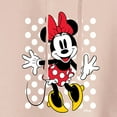 thumbnail image 3 of Disney - Mickey & Friends - Minnie Mouse - Polka Dots Everywhere - Juniors Cropped Pullover Hoodie, 3 of 4