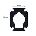 thumbnail image 5 of GTB 3Pcs Air Compressor Cylinder Head Base Valve Plate Sealing Gasket Washers Sheet Power Tool Accessories, 5 of 5
