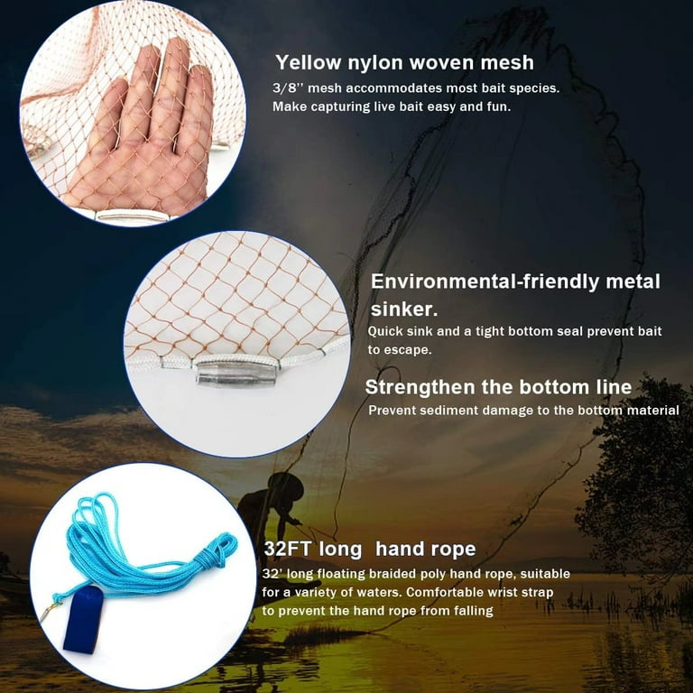 How to make a cast net, netmaking, castnets, weaving, nets