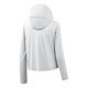 thumbnail image 4 of Blusas de Manga Larga de las Mujeres de Color Sólido con Capucha Cremallera Cardigan Hielo Seda Fina Chaqueta Protectora Solar para Uso Al Aire Libre Casual, 4 of 9