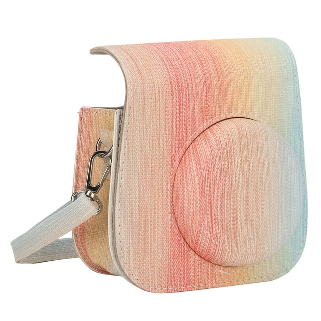 Étui de Protection pour Appareil Photo Instantané, Étui Portable en PU pour Appareil Photo Instantané, Sac pour Appareil Photo pour Mini Fonctionnement Fluide