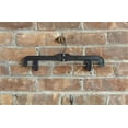 thumbnail image 5 of NAHANCO #2600PCBHHU 14" Black Heavy Weight Plastic Skirt/Pant Hangers With Black Hook and Clips (Pack of 25), 5 of 7