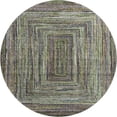 thumbnail image 2 of Addison Rugs Mayfield Premium Machine Washable Transitional Geometric Olive Round Rug, 8' x 8', 2 of 6