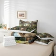 thumbnail image 4 of Erosebridal 3D Sloth Bed in a Bag Twin size, Jungle Wildlife Bed Set, Patchwork Animal Bedding Twin Size, Super Cozy Bedroom Decoration, 7pcs, 4 of 6