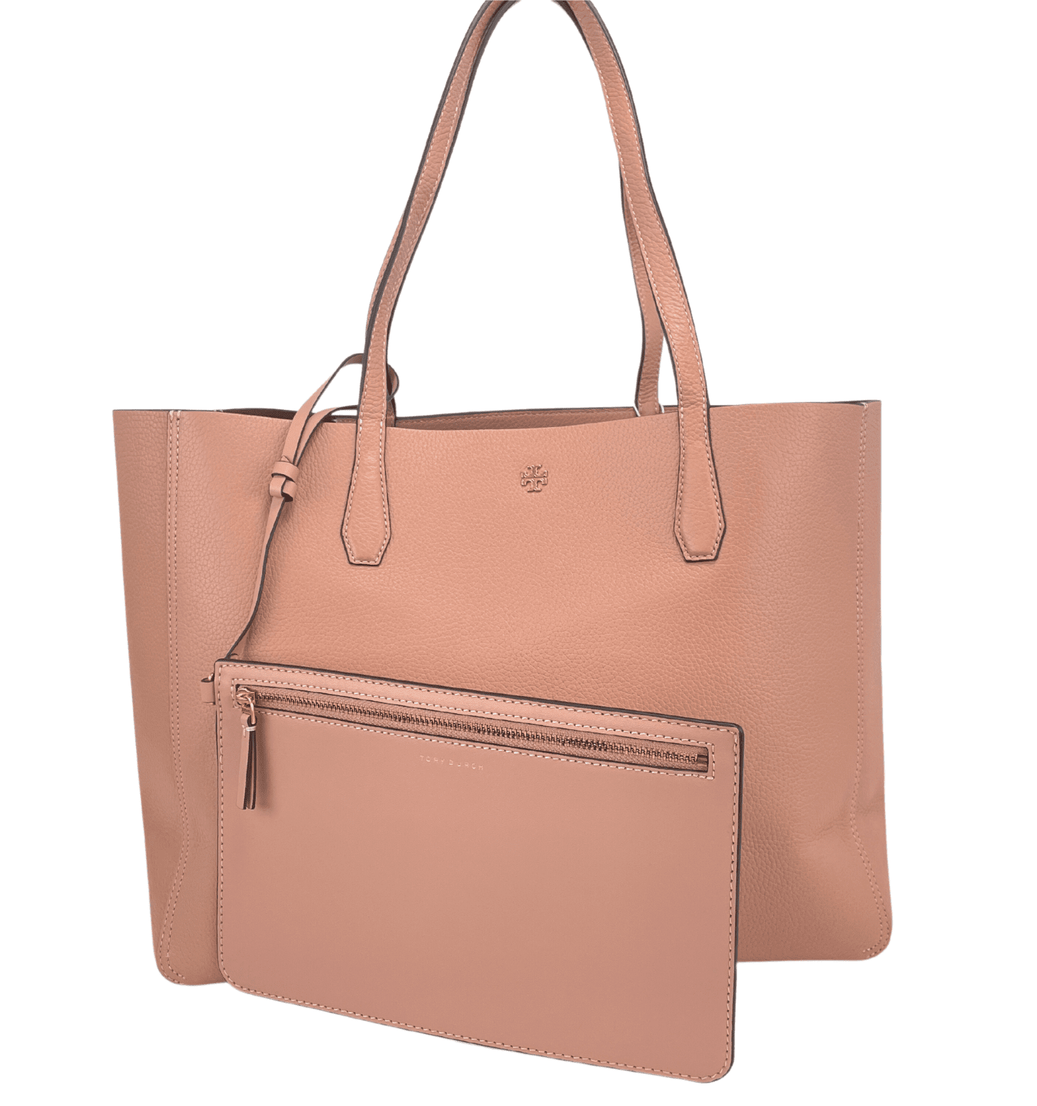 Tory Burch pebble-textured Leather Tote Bag - Farfetch