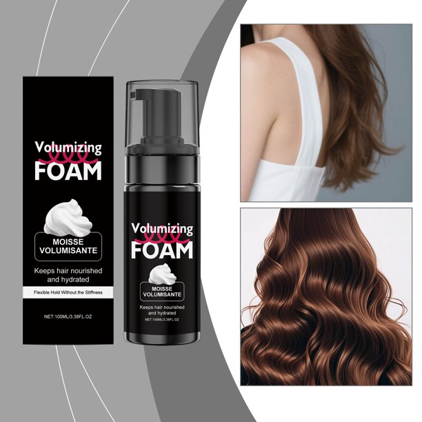 Pisexur Belleza Maquillaje Cuidado del cabello Elastic Styling Hidratante brillante para cabello rizado 100 mlpara mujeres y hombres