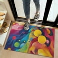 thumbnail image 2 of Colorful Abstract Pattern Door Rugs,Washable Non Slip Door Mats Indoor,Decorative Door Mats,Entry Mat Indoor for Entrance,Bedroom,Kitchen,Bathroom,20"x32", 2 of 6