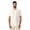 Egret Beige, variant on Men's and Big Men's Tucks and Embroidered Panels Short Sleeve Cotton Linen Button-Down Shirt with Pockets, Sizes S-5XL
