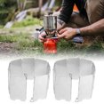 thumbnail image 1 of Outdoor Stove Windscreen, Camping Cooking Windscreen Portable Simple Installation Durable  for Picnic Courtyard Meal, 1 of 7