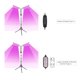 thumbnail image 2 of Lámpara de crecimiento 40W 80LEDs Grow Light con bombillas de luz azul roja Temporizador 4/8 / 12H 9 niveles de brillo para plántulas de plantas de interior Lámparas de cultivo de plantas de cuello de Abanopi Lámpara de crecimiento, 2 of 7