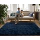 thumbnail image 4 of Alfombra Softlife para dormitorio, 160 x 230 cm, color azul marino, Shaggy, 4 of 7