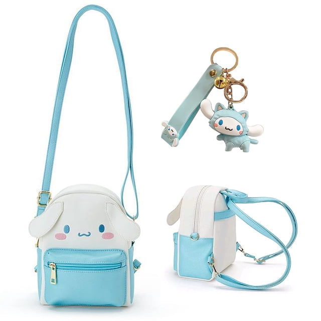 Minimochila Shuyun Anime Kawaii con llavero para niñas