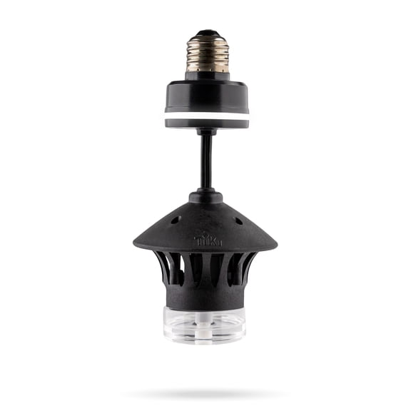 TIKI BiteFighter Plug & Repel Mosquito Repellent for Outdoor String Lights with 12-Hour Repellent Pod Included, Odor-Free, Easy Install, 110 sq. ft. Coverage