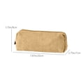thumbnail image 4 of Under $1 Pencil Case, Corduroy Solid Color Vintage Pen Pouch, Large Capacity Zippered Stationery Organizer for College Office by PALIFEUR, 4 of 6