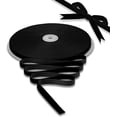 thumbnail image 1 of BokingOne Black Velvet Ribbon 3/8 Inch X 30 Yds Vintage Nylon Velvet Ribbon with Spool for Gift Wrapping Wedding Decorations Arts Crafts Projects, 1 of 6