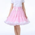 thumbnail image 2 of Betivan Women's Extended Puffed Dance Skirt, Fashion Long Crinoline Petticoat, Fluffy Skirt, 2 of 5