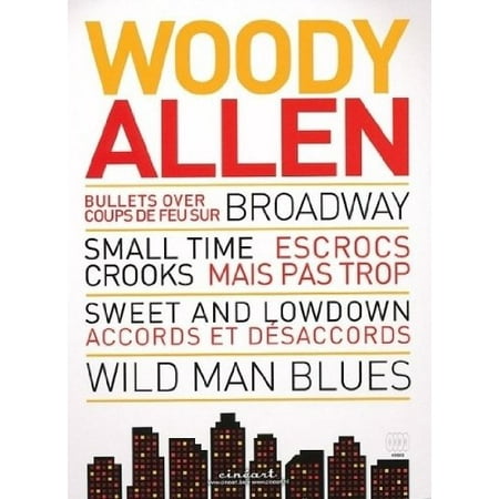 Woody Allen Collection - 4-DVD Box Set ( Bullets Over Broadway / Small Time Crooks / Sweet and Lowdown / Wild Man Blues ) ( Bullets Over Broad way / [ NON-USA FORMAT, PAL, Reg.2 Import - Netherlands
