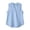 Light Blue, variant on Einccm Women's V-Neck Sleeveless Loose Fit Tank Top with Button Detail, Breathable Bamboo Linen Blend Solid Color Blouse for Casual Daily Wear, Summer Office and Fashionable Outfits