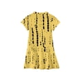 thumbnail image 4 of CCRFTGI Polo Dresses for Kids Girls Size 7 Back To School Short Sleeve Uniform Cute Polka Dots Pleated Flare Skater Polo Dresses Summer Button Collared Pique Polo Dress Yellow 12-13 Years, 4 of 5