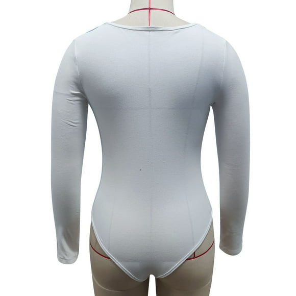 Mono De Manga Larga Mono,Body De Manga Larga para Mujer Body De Manga Larga para Mujer Body De Manga Larga De Una Pieza Tecnología Avanzada