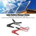 thumbnail image 3 of Solar Battery Clip Charging Wire, ABS 2PCS Reliable Power Transmission Solar Power Battery Clip  for PV Components, 3 of 8
