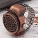 thumbnail image 3 of Reloj de Anillo, Reloj de Anillo de Dedo, Relaj de Anillo de Dedo Con Tapa Abatible, Relaj de Anillo de Cuarzo Vintage, Relaj de Anillo de Cuarzo para Hombres, 3 of 7